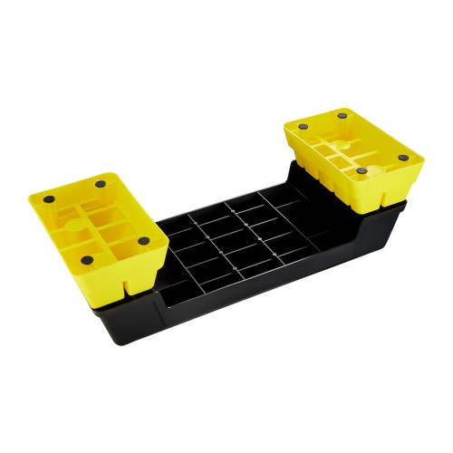 Степ платформа  3-ступінчаста 4FIZJO PRO 4FJ0225 Black/Yellow - фото №2